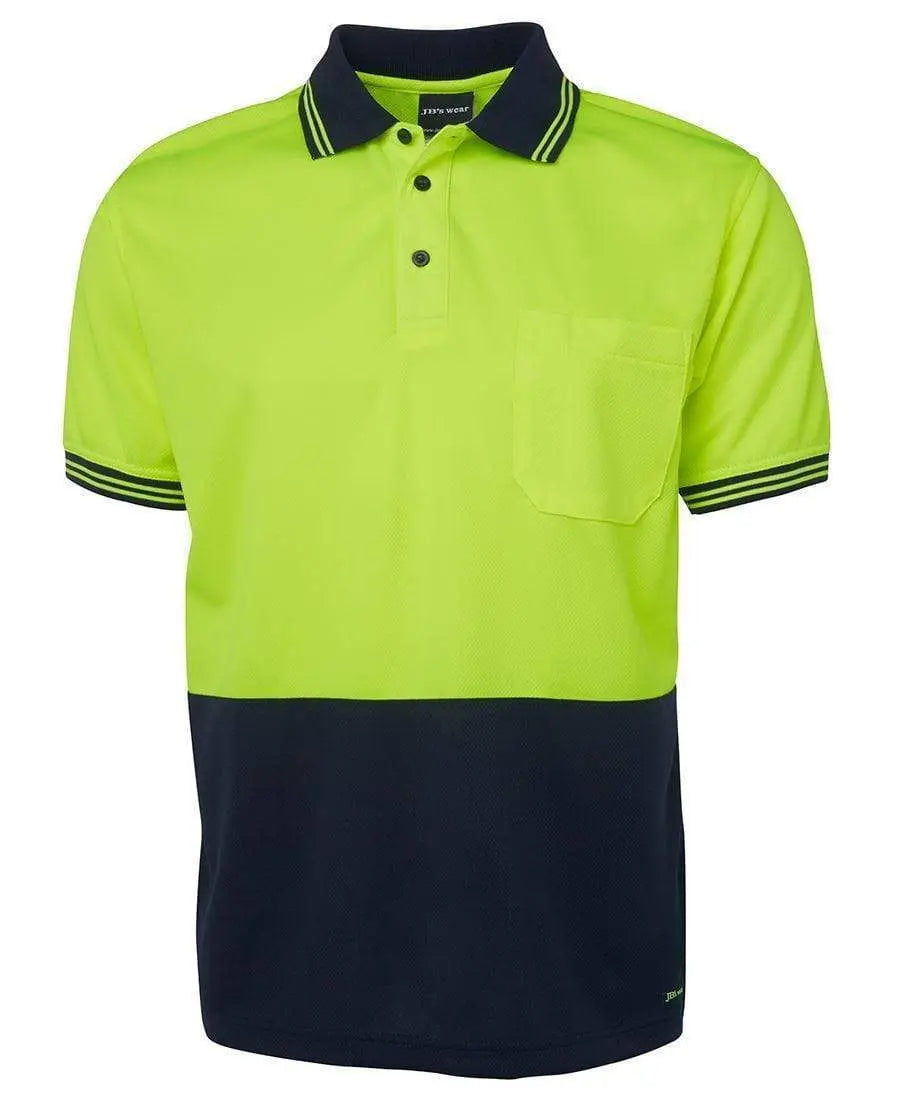 JB'S Hi-Vis Short Sleeve Traditional Polo 6HVPS.